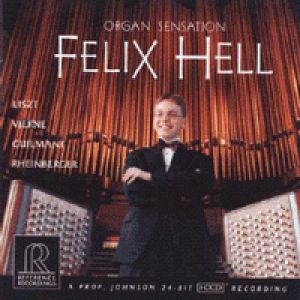 管風琴旋風（ HDCD ）<br>菲利克斯．海爾，管風琴<br>Organ Sensation <br>  Felix Hell<br>RR101示意圖