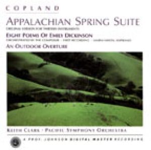 柯普蘭：阿帕拉契之春 <br>凱斯‧克拉克 指揮 太平洋交響樂團 ( CD )<br> Copland: Appalachian Spring Suite & Eight Poems Of Emily Dickinson<br> Pacific Symphony Orchestra / Keith Clark<br>RR22示意圖