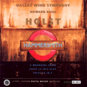 霍爾斯特：號角慶典 ( CD )<br>Hammersmith and Suites<br>霍華鄧 指揮 達拉斯管樂團 / Dallas Wind Symphony / Howard Dunn<br>RR39示意圖
