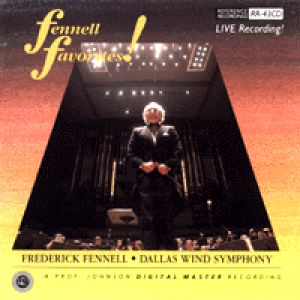 芬聶爾最愛 ( CD )<br>芬聶爾 指揮 達拉斯管樂團<br>Fennell Favorites!<br>Dallas Wind Symphony / Frederick Fennell<br>RR43示意圖