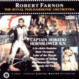 七海蛟龍 ( CD )<br>羅勃．法儂 指揮 英國皇家管弦樂團<br>Captain Horatio Hornblower R.N.<br>Robert Farnon / Royal Philharmonic Orchestra<br>RR47示意圖
