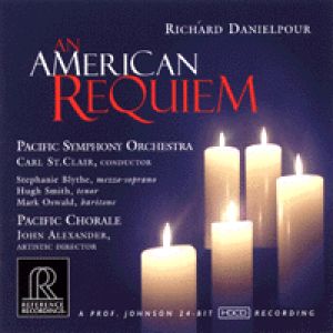 美國安魂曲（ HDCD ）<br>卡爾‧聖克萊爾 指揮 太平洋交響樂團<br>Richard Danielpour: An American Requiem<br>Pacific Symphony Orchestra / Carl St. Clair<br>RR97示意圖